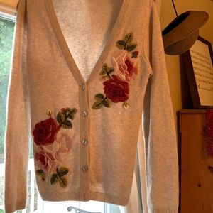 Garnet Hill Wool Cardigan